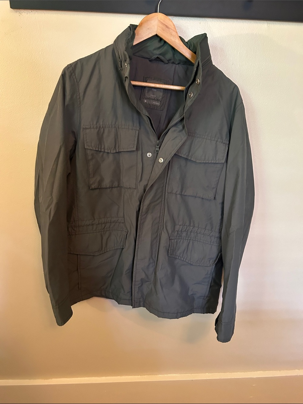 GAP Men's Field Jacket in Olive